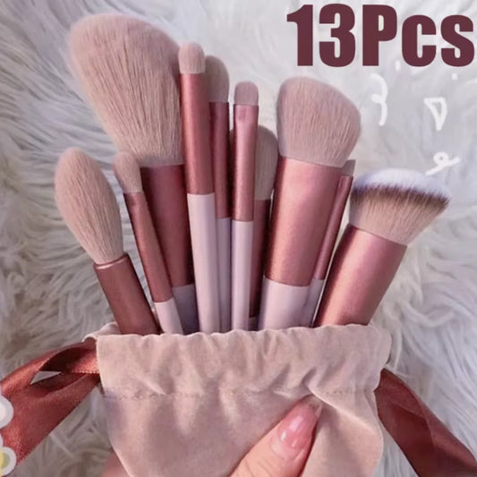 13 PCS  Makeup Brushes Set