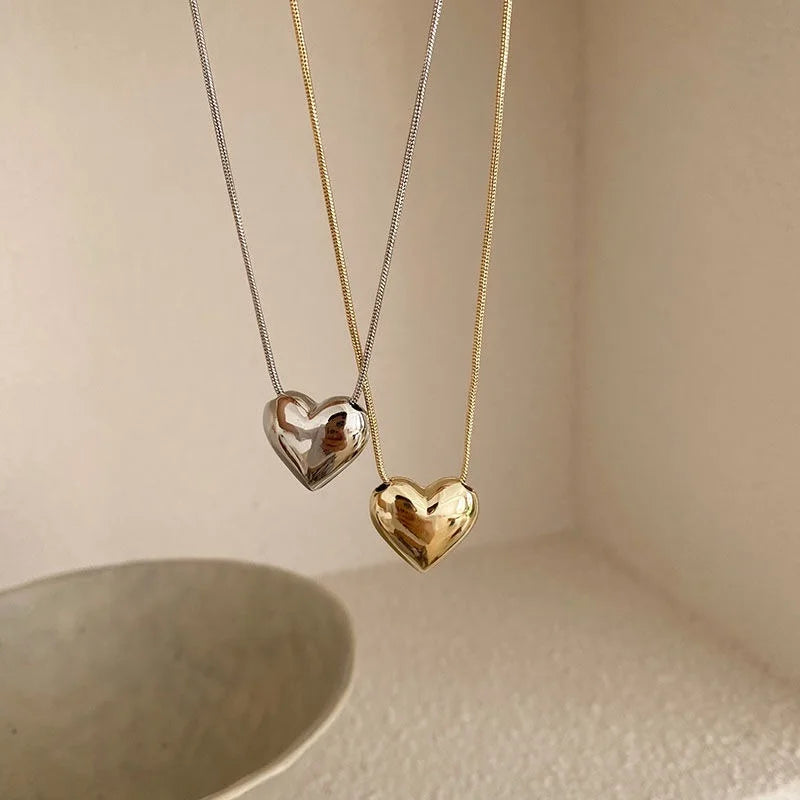 Love Heart Pendant Necklace